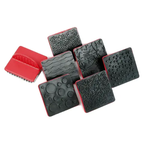 Imagen PACK DE 6 ESTAMPADORES CUADRADOS
