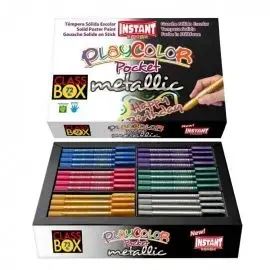 Imagen TEMPERA PLAYCOLOR POCKET METALLIC 5GR. CLASSBOX 72 