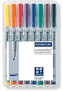 Imagen ESTUCHE ROTULADORES LUMOCOLOR STAEDTLER (S)