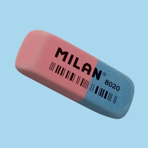 Goma de borrar Milan 8020