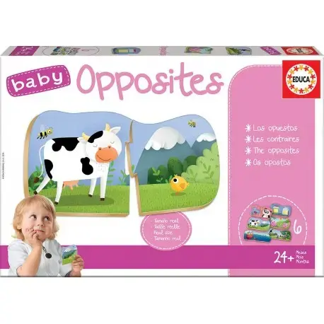 Imagen BABY PUZZLE OPPOSITES. EDUCA