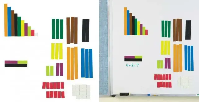 Regletas Cuisenaire En Madera X100