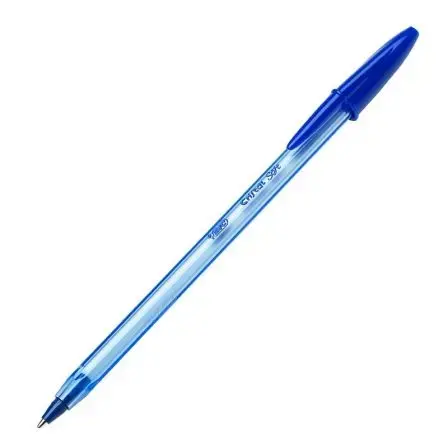 BOLIGRAFO BIC SOFT AZUL - Buenaletra