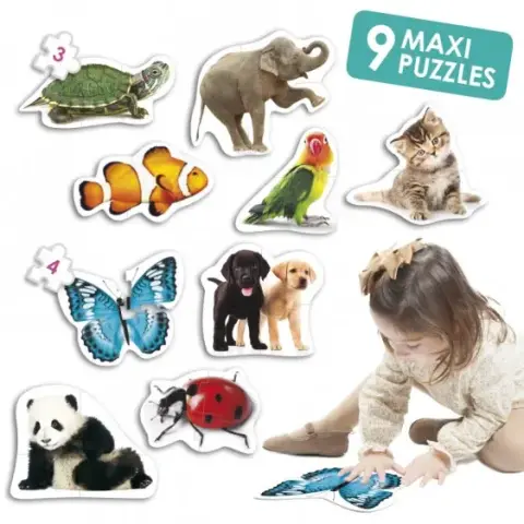 Imagen MAXI PUZZLES ANIMALES