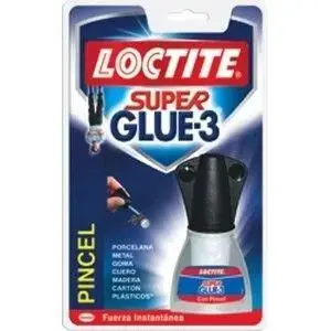 Imagen LOCTITE SUPER-GLUE-3 CON PINCEL (5 GR.) 