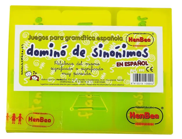 Imagen DOMINO SINONIMOS EN ESPAOL 2