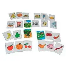 Imagen JUEGO TARJETAS FAMILIAS COMIDAS