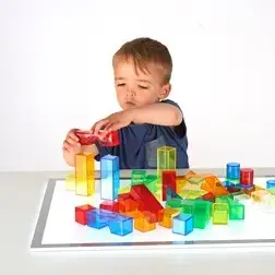 Imagen CONTENEDOR BLOCKS DE COLORES TRANSLUCIDOS 2