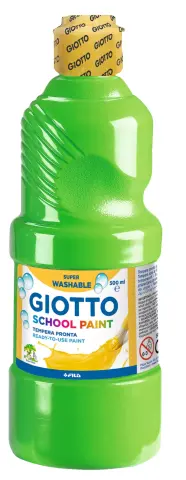 Imagen TEMPERA LIQUIDA GIOTTO 500 ML VERDE CINABRIO