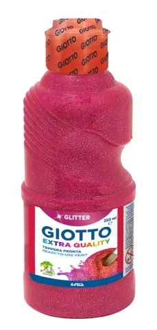 Imagen TEMPERA LIQUIDA GLITTER MAGENTA 250 ML. GIOTTO