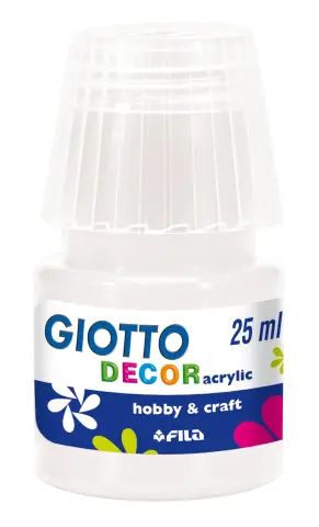 Imagen PINTURA ACRLICA BLANCA 25ML. GIOTTO