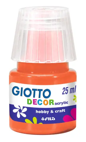 Imagen PINTURA ACRLICA NARANJA 25ML. GIOTTO