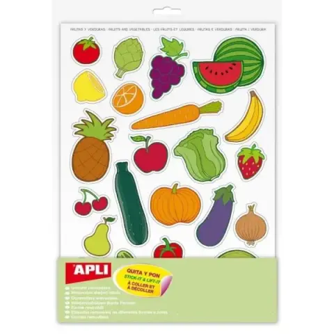 Imagen BLISTER GOMETS FRUTAS-VERDURAS 3H. APLI