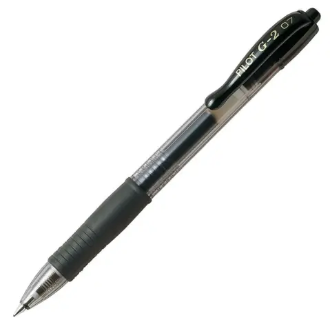 Imagen BOLIGRAFO PILOT G-2 NEGRO