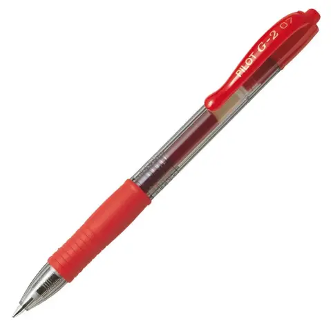 Imagen BOLIGRAFO PILOT G-2 ROJO