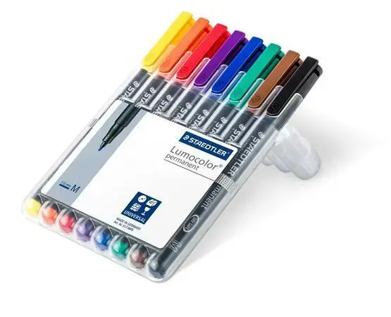 Imagen ESTUCHE  ROTULADORES LUMOCOLOR STAEDTLER (M)