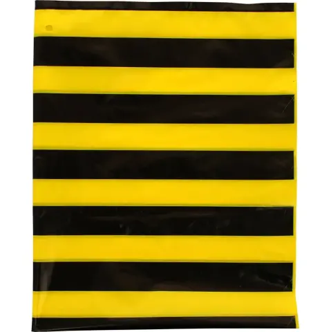 Imagen BOLSA DISFRAZ AVISPA AMARILLO NEGRO 65x90CM C/5