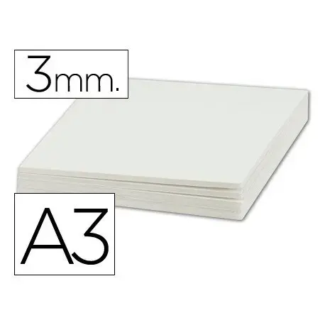 Imagen CARTON PLUMA BLANCO A3 3 MM. CG