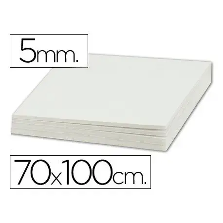 Imagen CARTON PLUMA BLANCO 70X100CM 5MM. DHP