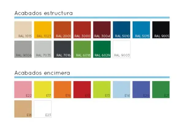 Imagen PUPITRE DOBLE ESCOLAR FIJO 4