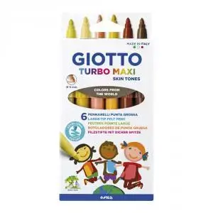 Imagen ROTULADOR TURBO MAXI SKIN TONES. GIOTTO