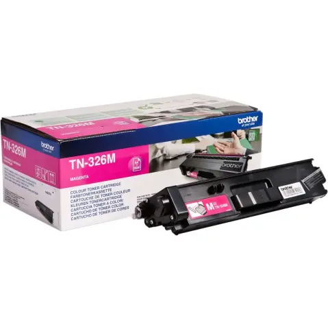 Imagen TONER ORIGINAL BROTHER TN-326 MAGENTA -3500 PAG-