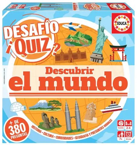 Imagen DESAFIO QUIZ. DESCUBRIR EL MUNDO