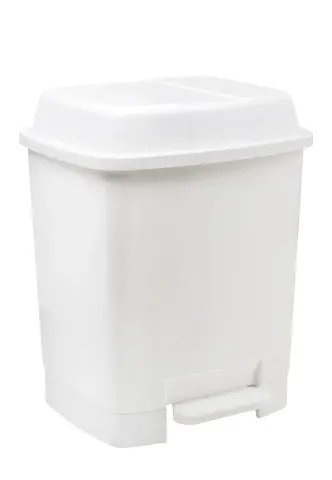 Imagen PAPELERA BLANCA DE PEDAL 22 LTR. FAIBO