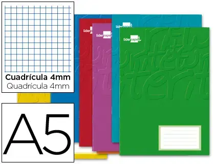 Imagen LIBRETA 4 4MM 32H. 60 GR. LIDERPAPEL 