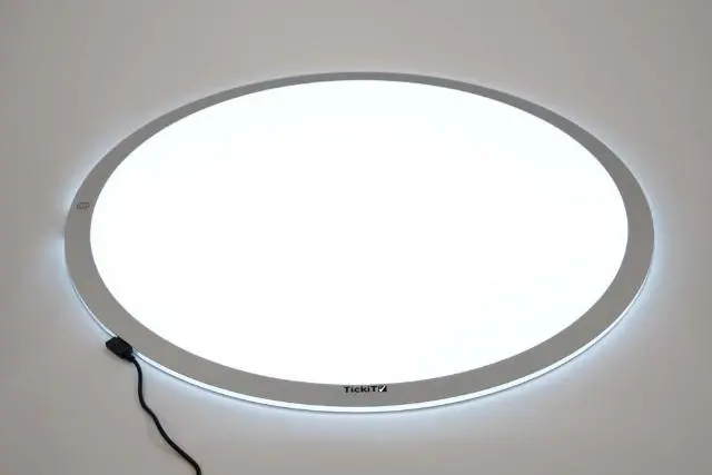 Imagen PANEL DE LUZ REDONDO 600MM. 2