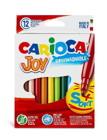 ROTULADORES CARIOCA JOY C/12 - Buenaletra