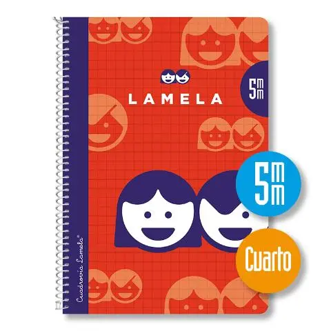 Imagen CUADERNO 4 5 MM 40 H. 70 GRS. LAMELA