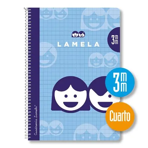 Imagen CUADERNO 4 3 MM 40 H. 70 GRS. LAMELA