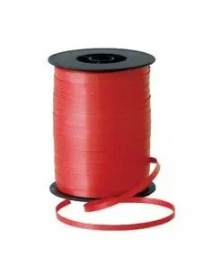 Imagen ROLLO CINTA DE REGALO 5 mm x 450 mt. ROJA. EUROCINSA