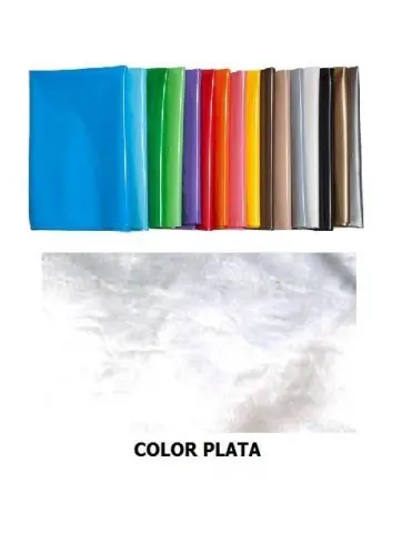 Imagen BOLSA DISFRAZ PLATA 65x90CM. 25 UNID.