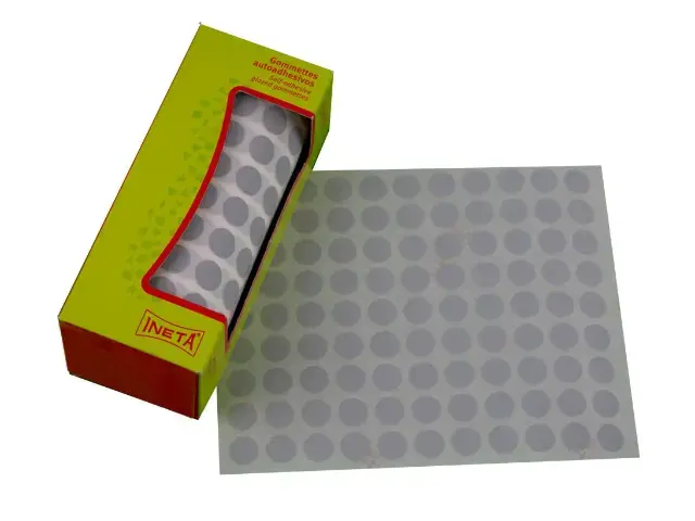 Imagen ROLLO GOMETS REDONDO 10,5 MM GRIS. INETA