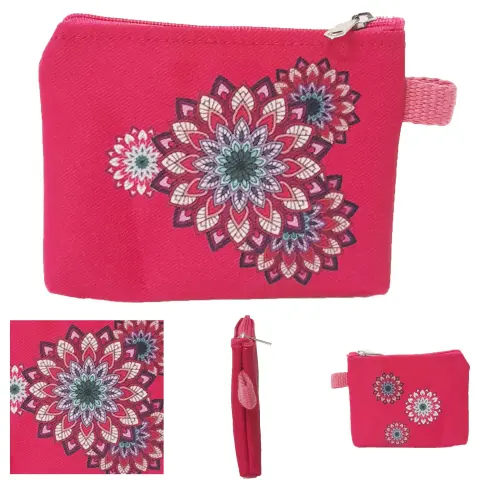 Imagen MANDALA FUCSIA MONEDERO