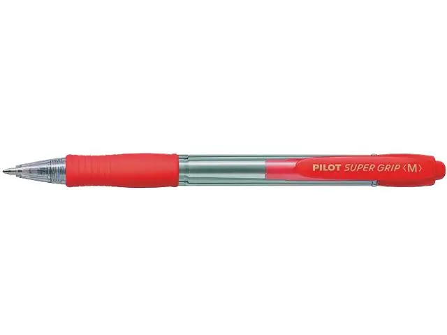 Imagen BOLIGRAFO PILOT SUPER GRIP ROJO