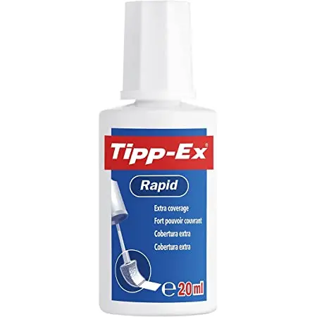 Imagen CORRECTOR LIQUIDO TIPPEX 20 ML.