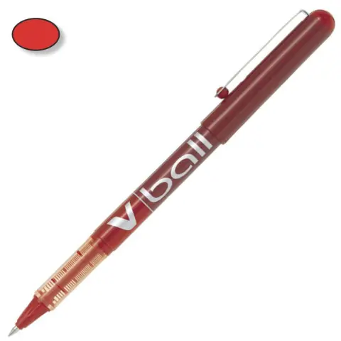 Imagen ROLLER PILOT V5 BALL ROJO