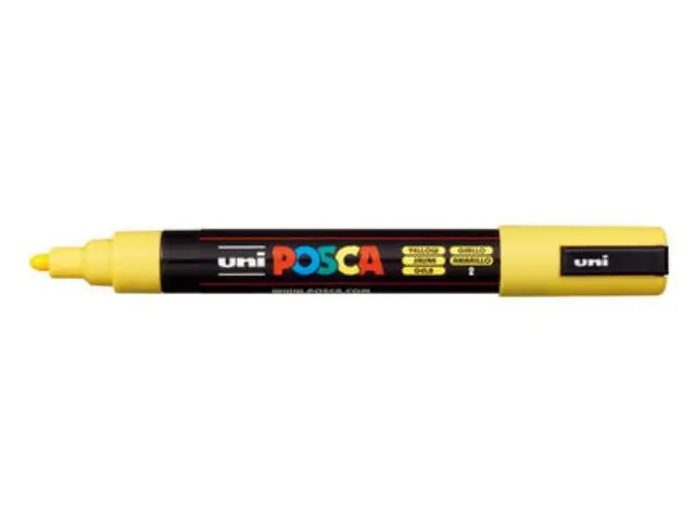 Imagen ROTULADOR AMARILLO PC5M POSCA