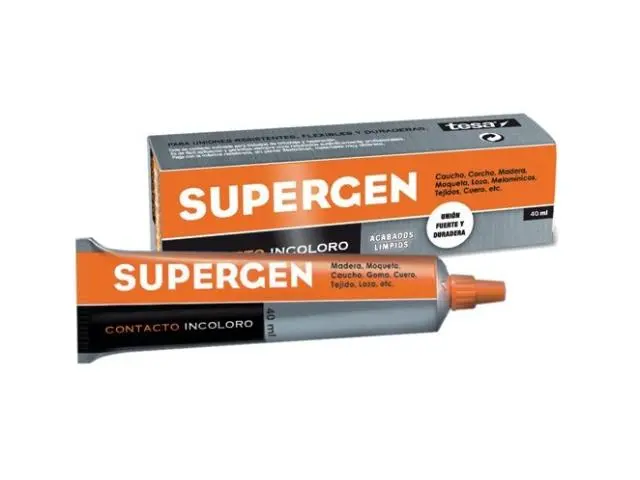 Imagen PEGAMENTO SUPERGEN AMARILLO 40 ML.