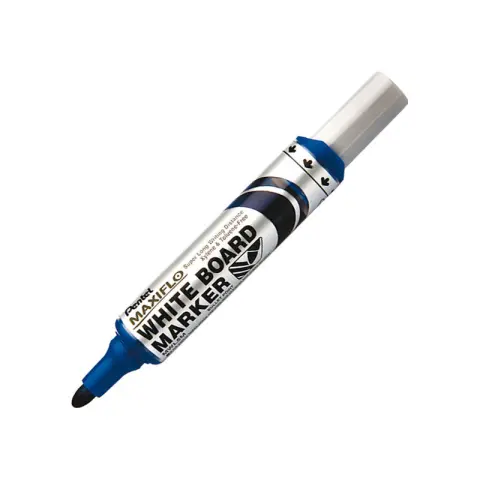 Rotulador pizarra blanca PENTEL MAXIFLO azul — Cartabon