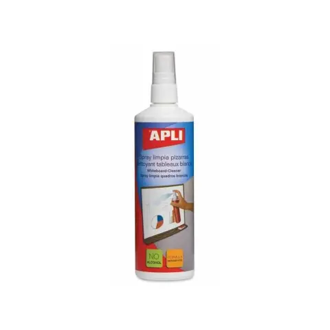 Imagen SPRAY LIMPIA PIZARRA BLANCA 250ML. APLI