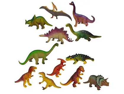 Imagen BOTE 12 FIGURAS DINOSAURIOS