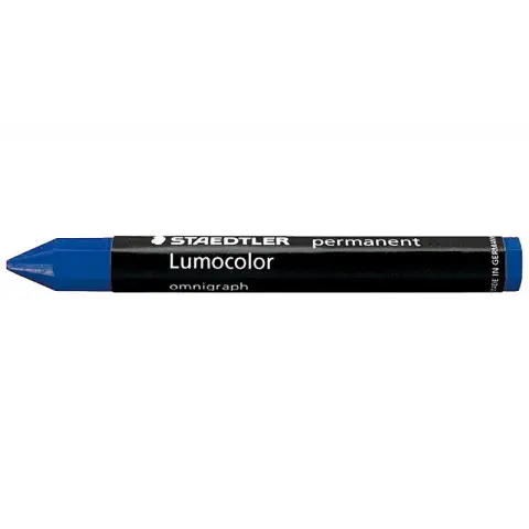 Imagen CERA LUMOCOLOR 236-3 AZUL. STAEDTLER