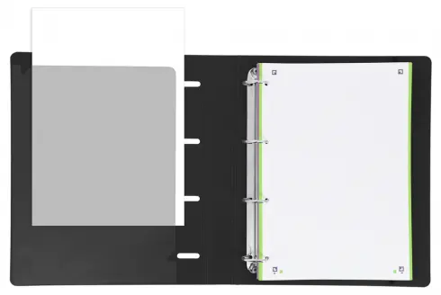 Imagen CARPEBLOCK A4+ NEGRO. OXFORD LIVE & GO 2