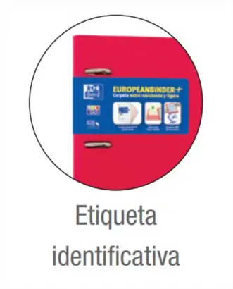 Imagen CARPEBLOCK A4+ ROJO. OXFORD LIVE & GO 3
