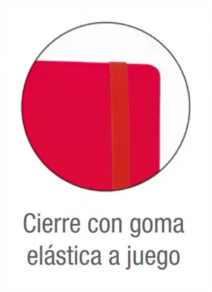 Imagen CARPEBLOCK A4+ ROJO. OXFORD LIVE & GO 7