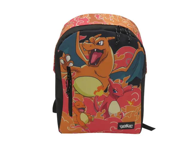 Imagen MOCHILA JUVENIL ADAPTABLE A TROLLEY POKEMON CHARMANDER